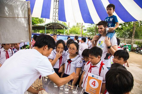 Lễ hội với không khí khoa học vui tươi cho học sinh - Ảnh 3. Lễ hội với không khí khoa học vui tươi cho học sinh - Ảnh 3.