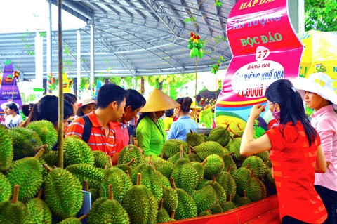 Lễ hội trái cây lần thứ 15 với chuỗi hoạt động đậm chất Nam Bộ - Ảnh 3. Lễ hội trái cây lần thứ 15 với chuỗi hoạt động đậm chất Nam Bộ - Ảnh 3.