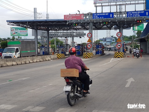 Đề nghị giảm 50% phí cho 334 xe An Giang qua trạm T2 - Ảnh 2. Đề nghị giảm 50% phí cho 334 xe An Giang qua trạm T2 - Ảnh 2.
