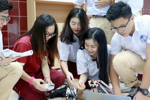 Một trường quốc tế có nhiều học sinh giỏi cấp thành phố - Ảnh 1. Một trường quốc tế có nhiều học sinh giỏi cấp thành phố - Ảnh 1.