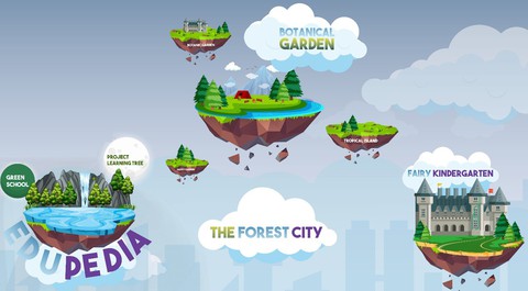 The Forest City - Xu hướng ‘Xanh hóa’ không gian sư phạm - Ảnh 1. The Forest City - Xu hướng ‘Xanh hóa’ không gian sư phạm - Ảnh 1.
