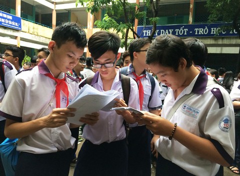 Học sinh TPHCM có 1 tuần để điều chỉnh nguyện vọng thi lớp 10 - Ảnh 1. Học sinh TPHCM có 1 tuần để điều chỉnh nguyện vọng thi lớp 10 - Ảnh 1.