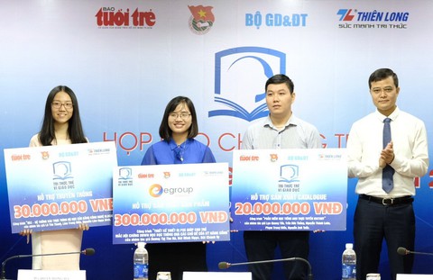 Tri thức trẻ vì giáo dục 2019: Chờ công trình hợp chương trình mới - Ảnh 1. Tri thức trẻ vì giáo dục 2019: Chờ công trình hợp chương trình mới - Ảnh 1.
