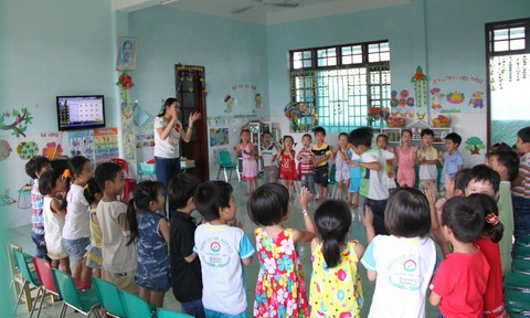 Trường mẫu giáo mang tên người kỹ sư trẻ Lê Công Anh Đức - Ảnh 5. Trường mẫu giáo mang tên người kỹ sư trẻ Lê Công Anh Đức - Ảnh 5.