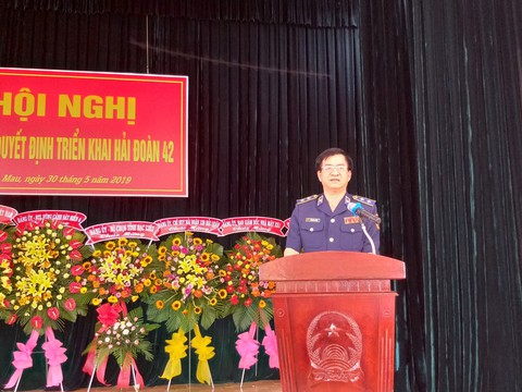 Thành lập Hải đoàn 42 trực thuộc Vùng Cảnh sát biển 4 - Ảnh 2. Thành lập Hải đoàn 42 trực thuộc Vùng Cảnh sát biển 4 - Ảnh 2.