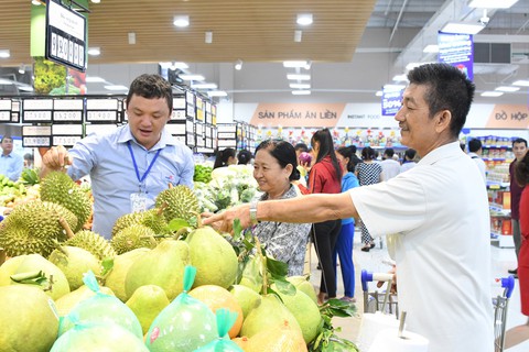 Hàng trăm trái cây giảm giá trong “Lễ hội trái cây” - Ảnh 1. Hàng trăm trái cây giảm giá trong “Lễ hội trái cây” - Ảnh 1.