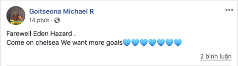 CĐV Chelsea nói lời cám ơn và chia tay Hazard - Ảnh 5. CĐV Chelsea nói lời cám ơn và chia tay Hazard - Ảnh 5.