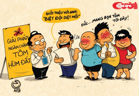 Biệt đội diệt tôm hùm đất - Ảnh 1. Biệt đội diệt tôm hùm đất - Ảnh 1.