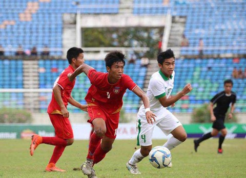 U22 Myanmar làm nóng trước trận gặp Việt Nam - Ảnh 1. U22 Myanmar làm nóng trước trận gặp Việt Nam - Ảnh 1.