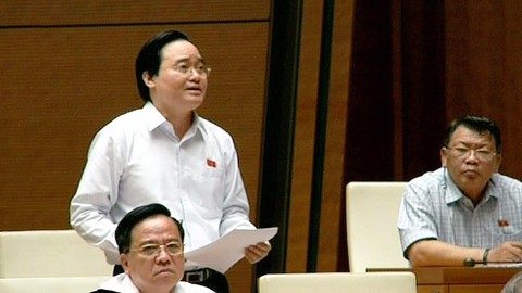 Bộ trưởng Phùng Xuân Nhạ: Chưa thể kết thúc sớm việc điều tra gian lận thi cử - Ảnh 2. Bộ trưởng Phùng Xuân Nhạ: Chưa thể kết thúc sớm việc điều tra gian lận thi cử - Ảnh 2.
