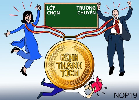 Mặt sau của tấm huy chương, mải mê chạy theo thành tích - Ảnh 1. Mặt sau của tấm huy chương, mải mê chạy theo thành tích - Ảnh 1.