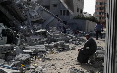 Dải Gaza tạm yên khi Palestine chấp nhận ngừng bắn với Israel - Ảnh 1. Dải Gaza tạm yên khi Palestine chấp nhận ngừng bắn với Israel - Ảnh 1.