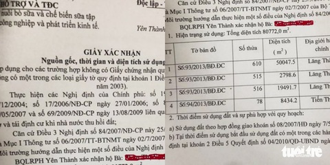 Lập khống hồ sơ chiếm tiền đền bù, 2 cán bộ quản lý rừng bị bắt - Ảnh 1. Lập khống hồ sơ chiếm tiền đền bù, 2 cán bộ quản lý rừng bị bắt - Ảnh 1.