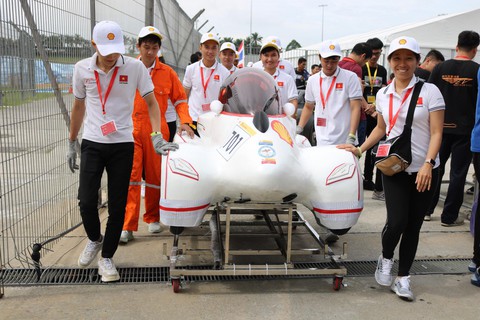 Xe tiết kiệm nhiên liệu của sinh viên Việt dự cuộc đua toàn cầu - Ảnh 2. Xe tiết kiệm nhiên liệu của sinh viên Việt dự cuộc đua toàn cầu - Ảnh 2.