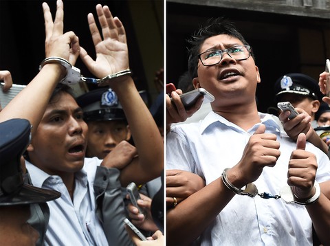 Myanmar ân xá hơn 6.500 tù nhân, có 2 phóng viên của Reuters - Ảnh 1. Myanmar ân xá hơn 6.500 tù nhân, có 2 phóng viên của Reuters - Ảnh 1.