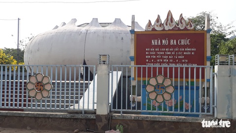 Sửa chữa nhà mồ Ba Chúc để phục vụ du lịch - Ảnh 1. Sửa chữa nhà mồ Ba Chúc để phục vụ du lịch - Ảnh 1.