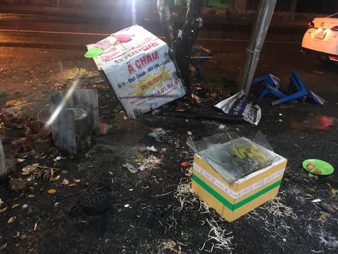 Khởi tố vụ án đập phá quán ăn đánh khách ở Bến Lức - Ảnh 1. Khởi tố vụ án đập phá quán ăn đánh khách ở Bến Lức - Ảnh 1.