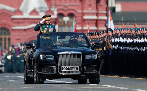 Nga trình diễn nhiều loại vũ khí mới trong duyệt binh Ngày chiến thắng - Ảnh 1. Nga trình diễn nhiều loại vũ khí mới trong duyệt binh Ngày chiến thắng - Ảnh 1.