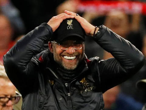 HLV Jurgen Klopp choáng với chiến thắng trước Barcelona - Ảnh 1. HLV Jurgen Klopp choáng với chiến thắng trước Barcelona - Ảnh 1.