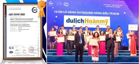 Du Lịch Hoàn Mỹ: Chuyên nghiệp hơn với ISO 9001: 2015 - Ảnh 1. Du Lịch Hoàn Mỹ: Chuyên nghiệp hơn với ISO 9001: 2015 - Ảnh 1.