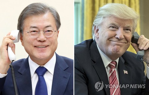 Ông Trump ủng hộ Hàn Quốc viện trợ nhân đạo cho Triều Tiên - Ảnh 1. Ông Trump ủng hộ Hàn Quốc viện trợ nhân đạo cho Triều Tiên - Ảnh 1.