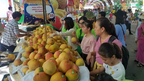 Ngắm bí ngô khổng lồ 100kg, dừa khủng 15kg... tại Suối Tiên - Ảnh 7. Ngắm bí ngô khổng lồ 100kg, dừa khủng 15kg... tại Suối Tiên - Ảnh 7.