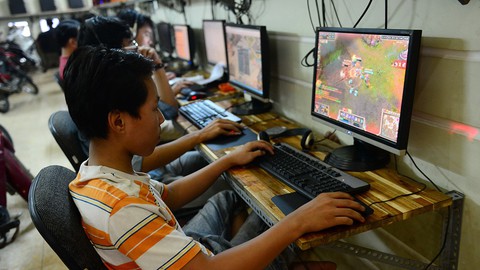 Đầu hè, trẻ nghiện game vào viện tăng - Ảnh 1. Đầu hè, trẻ nghiện game vào viện tăng - Ảnh 1.