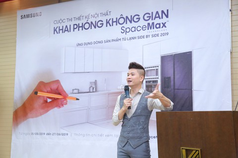 Tủ lạnh Samsung tạo cảm hứng thiết kế cho sinh viên Kiến Trúc - Ảnh 1. Tủ lạnh Samsung tạo cảm hứng thiết kế cho sinh viên Kiến Trúc - Ảnh 1.