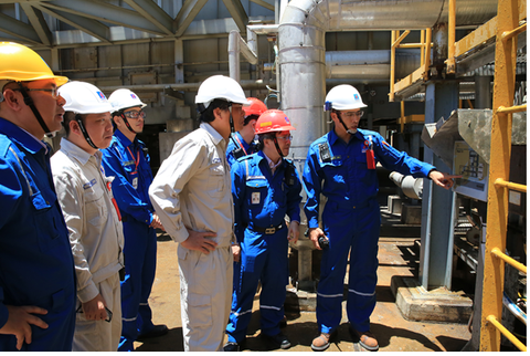 Nhà máy Lọc dầu Dung Quất hỏng quạt gió cấp khí lò hơi - Ảnh 1. Nhà máy Lọc dầu Dung Quất hỏng quạt gió cấp khí lò hơi - Ảnh 1.