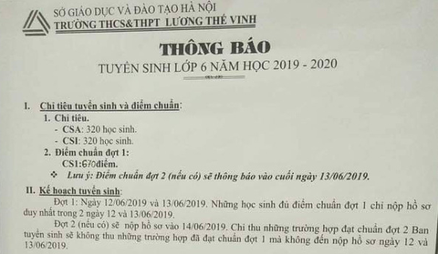 Trường nâng điểm chuẩn, thí sinh trúng tuyển thành trượt chỉ sau một đêm - Ảnh 1. Trường nâng điểm chuẩn, thí sinh trúng tuyển thành trượt chỉ sau một đêm - Ảnh 1.