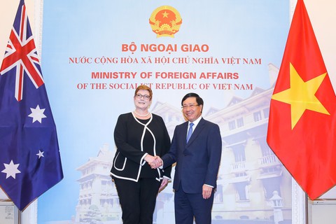 Úc cam kết tăng cường lợi ích kinh tế và chiến lược với Việt Nam - Ảnh 1. Úc cam kết tăng cường lợi ích kinh tế và chiến lược với Việt Nam - Ảnh 1.