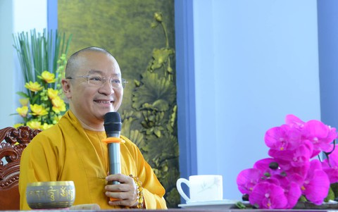 Thượng tọa Thích Nhật Từ - Ảnh: FBNV Thượng tọa Thích Nhật Từ - Ảnh: FBNV