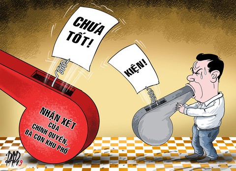 Bị nhận xét hách dịch, lãng phí, một CSGT khởi kiện - Ảnh 1. Bị nhận xét hách dịch, lãng phí, một CSGT khởi kiện - Ảnh 1.