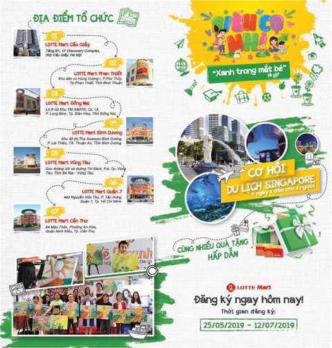 Xanh trong mắt bé - Nhận chuyến du lịch Singapore - Ảnh 2. Xanh trong mắt bé - Nhận chuyến du lịch Singapore - Ảnh 2.