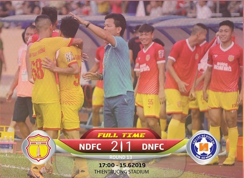 Ngoại binh trượt chân tai hại, Đà Nẵng thua Nam Định phút bù giờ - Ảnh 1. Ngoại binh trượt chân tai hại, Đà Nẵng thua Nam Định phút bù giờ - Ảnh 1.