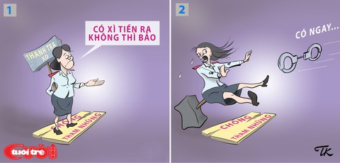 Tham nhũng khi đang chống tham nhũng! - Ảnh 2. Tham nhũng khi đang chống tham nhũng! - Ảnh 2.