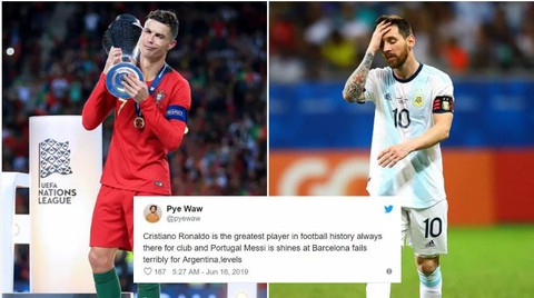 Dân mạng chế hình ảnh Messi viết thư cầu cứu Ronaldo - Ảnh 2. Dân mạng chế hình ảnh Messi viết thư cầu cứu Ronaldo - Ảnh 2.