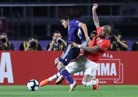 Dứt điểm kém, tuyển Nhật Bản thảm bại trong trận ra quân ở Copa America - Ảnh 3. Dứt điểm kém, tuyển Nhật Bản thảm bại trong trận ra quân ở Copa America - Ảnh 3.