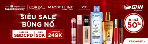 Đơn hàng L’Oreal tăng gấp 30 lần trong ngày hội thương hiệu cùng Shopee - Ảnh 1. Đơn hàng L’Oreal tăng gấp 30 lần trong ngày hội thương hiệu cùng Shopee - Ảnh 1.