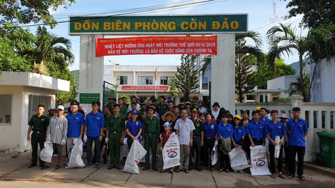 CLB truyền thông bảo vệ môi trường Côn Đảo: Lan tỏa những hành động ý nghĩa - Ảnh 1. CLB truyền thông bảo vệ môi trường Côn Đảo: Lan tỏa những hành động ý nghĩa - Ảnh 1.
