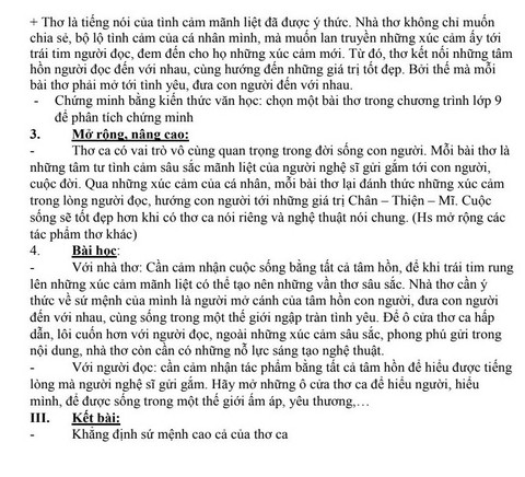 Gợi ý bài làm môn văn lớp 10 TP.HCM - Ảnh 7.