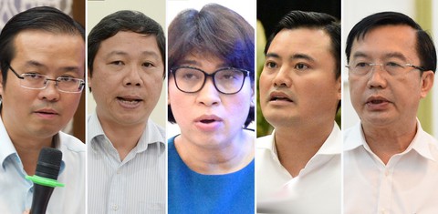 TP.HCM giới thiệu bổ sung 5 thành ủy viên - Ảnh 1. TP.HCM giới thiệu bổ sung 5 thành ủy viên - Ảnh 1.