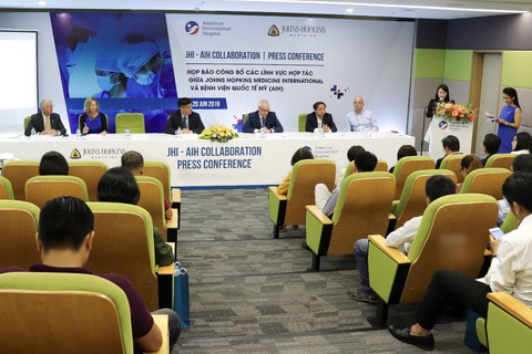 Bệnh viện Quốc tế Mỹ (AIH) hợp tác với Johns Hopkins International - Ảnh 1. Bệnh viện Quốc tế Mỹ (AIH) hợp tác với Johns Hopkins International - Ảnh 1.