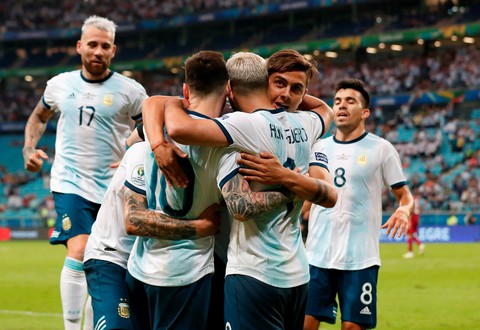 Đá bại Qatar, Argentina vào tứ kết Copa America 2019 - Ảnh 4. Đá bại Qatar, Argentina vào tứ kết Copa America 2019 - Ảnh 4.