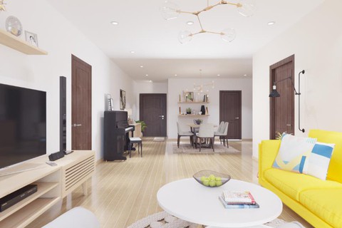 Tư vấn hoàn thiện nội thất căn hộ 3 phòng ngủ với kinh phí 200 triệu đồng - Ảnh 3. Tư vấn hoàn thiện nội thất căn hộ 3 phòng ngủ với kinh phí 200 triệu đồng - Ảnh 3.