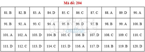 Bài giải gợi ý môn sinh THPT quốc gia 2019 - đủ 24 mã đề - Ảnh 5. Bài giải gợi ý môn sinh THPT quốc gia 2019 - đủ 24 mã đề - Ảnh 5.