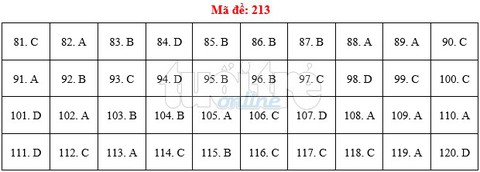 Bài giải gợi ý môn sinh THPT quốc gia 2019 - đủ 24 mã đề - Ảnh 14. Bài giải gợi ý môn sinh THPT quốc gia 2019 - đủ 24 mã đề - Ảnh 14.
