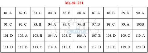 Bài giải gợi ý môn sinh THPT quốc gia 2019 - đủ 24 mã đề - Ảnh 22. Bài giải gợi ý môn sinh THPT quốc gia 2019 - đủ 24 mã đề - Ảnh 22.