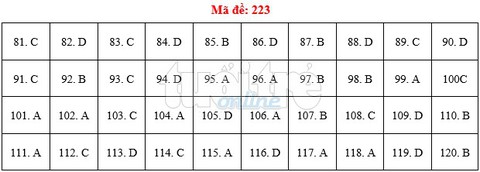 Bài giải gợi ý môn sinh THPT quốc gia 2019 - đủ 24 mã đề - Ảnh 24. Bài giải gợi ý môn sinh THPT quốc gia 2019 - đủ 24 mã đề - Ảnh 24.