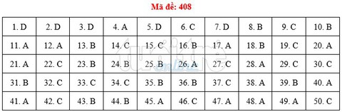 Bài giải gợi ý môn tiếng Anh THPT quốc gia 2019 - đủ 24 mã đề - Ảnh 9.